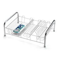 Escorredor 10 Lugares 54cm por 37cm Para Louças Máxximo Arthi Aço Cromado